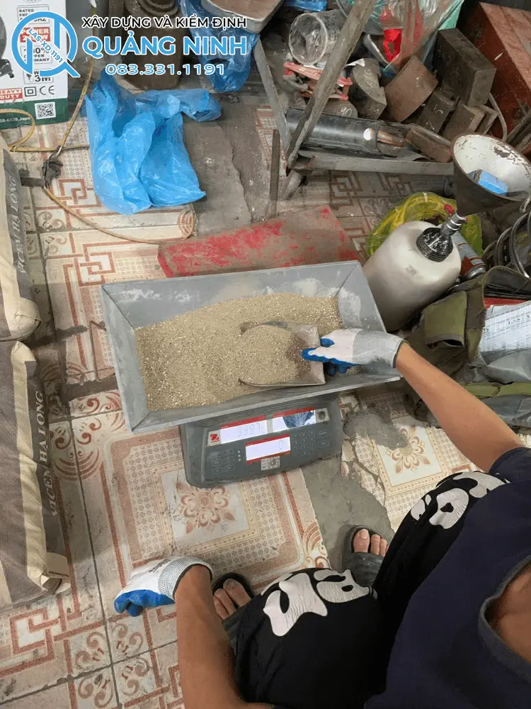 Thí nghiệm các chỉ số cơ lý cát
